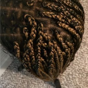 USED 36 inches lace frontal braided wig
